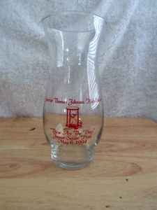 1994 Gouverneur Thomas Johnson High School Abschlussball Glas Frederick, Md. Memorabilia - Bild 1 von 4
