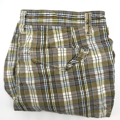 Tommy Bahama Men's Multicolor Silk Linen Blend Striped Board Casual Size 34 - Image 1 of 4