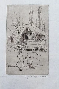 1912 Srinagar Print by Sybil Allan Blunt - Jammu & Kashmir - India - Picture 1 of 4