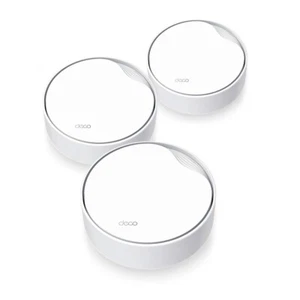TP-Link Deco X50-PoE 3-Pack | AX3000 Whole Home Mesh Wi-Fi 6 System with PoE - Picture 1 of 12