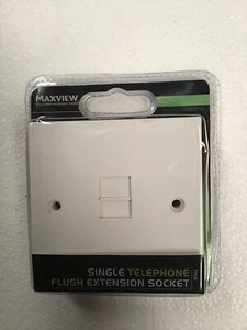 Maxview Single Flush Telephone Extension Socket TP 531 - Picture 1 of 2