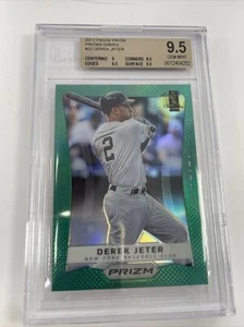 2012 Preis: #22 Derek Jeter GRÜNER REFRAKTOR BGS 9,5 Edelstein neuwertig - erstes Jahr Preis - - Bild 1 von 9
