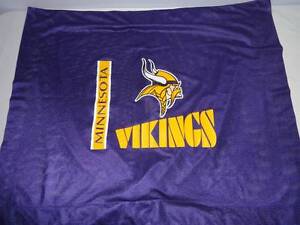 Minnesota Vikings Standard Size Pillow Case Jersey Style