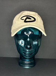New Era Arizona Diamondbacks Baseball Hat Cap Black D Print Adjustable - Picture 1 of 7