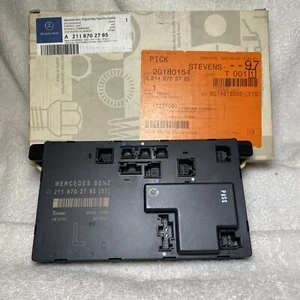 Mercedes Benz Control Unit Turn Signal Lights Driver Door Module 2118702785 NEW - Picture 1 of 16