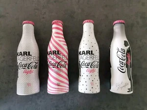 Coca Cola light Karl Lagerfeld, limited design edition 2011, 4 Flaschen je 0,25l - Bild 1 von 5