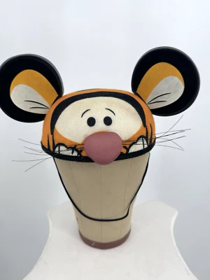 Chapéu Disney Tigger Mickey Mouse, Chapéu Orelha, Vintage Juvenil - Imagem 1 de 4
