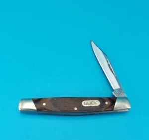 Buck 379 Solo Single Blade Wood Handle Folding Pocket Knife! 2015 - Picture 1 of 8