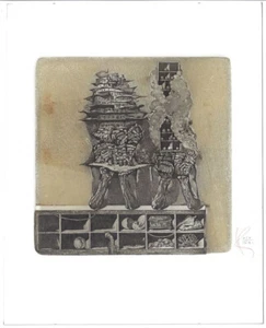IVAN RUSACHEK: Kleingraphik "The Two Towers" - Picture 1 of 1