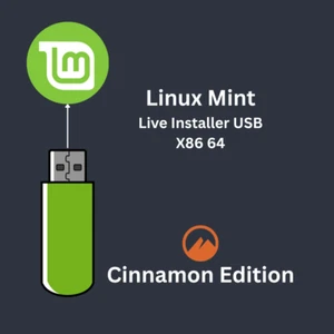 Linux Mint Cinnamon 32 GB Bootable USB – Live Linux Installer (x86_64) - Picture 1 of 7