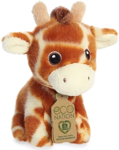 ✤ Nuevo Peluche AURORA WORLD Peluche Bebé Jirafa Suave Animal Zoológico - Imagen 1 de 6