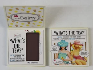 Lot of 2 Eyeshadow: theBalm - What's The Tea? - The Rundown - 1.2g/0.042oz - Picture 1 of 1