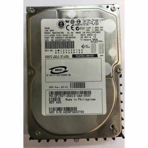 MAS3367NC - Fujitsu 36GB 15K RPM SCSI 3.5" HDD 80 pin - Picture 1 of 1