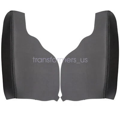 2 cubiertas de repuesto de reposabrazos de puerta de cuero negro para Honda Odyssey 2011-2017 Foto 1 de 4