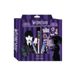 Wednesday Addams Tagebuch Set mit Stiften 5-teilig Diary Sticker Aufkleber - Bild 1 von 4