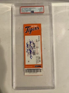 Miguel Cabrera Signed Inscribed 3000 Hit Full Ticket Authentic AUTO PSA 10 - Picture 1 of 6