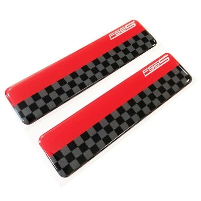 F56s JCW 3D Distintivo decalcomania gel a cupola adatto a Mini Cooper S One F55 F56 F57 - Immagine 1 di 2