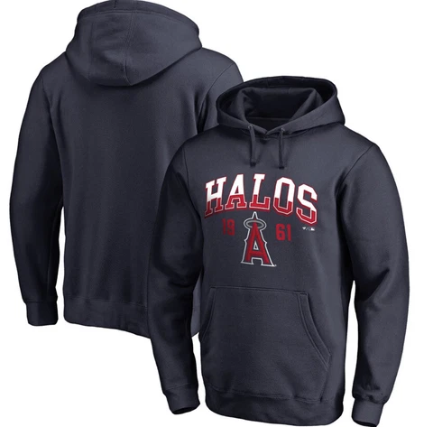 Los Angeles Angels MLB Baseball Pullover Hoodie Halos Fanatics XL NWOT J6 Cover
