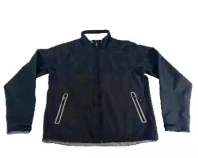 Eastern Mountain Jacket Sz M Lightweight Acadia Softshell Outdoor Gorpcore BLK - Image 1 of 4