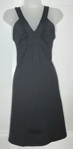 Vestido sin mangas Patagonia Corinne para mujer talla pequeña negro cuello en V sin mangas - Imagen 1 de 10