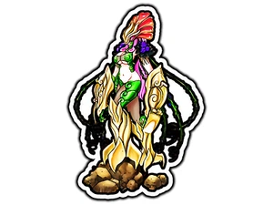 #2507 Cersemon Digital Monstruo Pegatina Impermeable Vinilo Troquelado Calcomanía Coche Laptop - Imagen 1 de 1