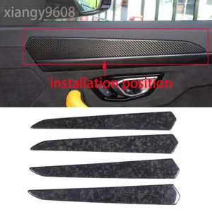 Forged Carbon Fiber Interior Door Panel Decor Cover For LAMBORGHINI URUS 2018-21 - Bild 1 von 6
