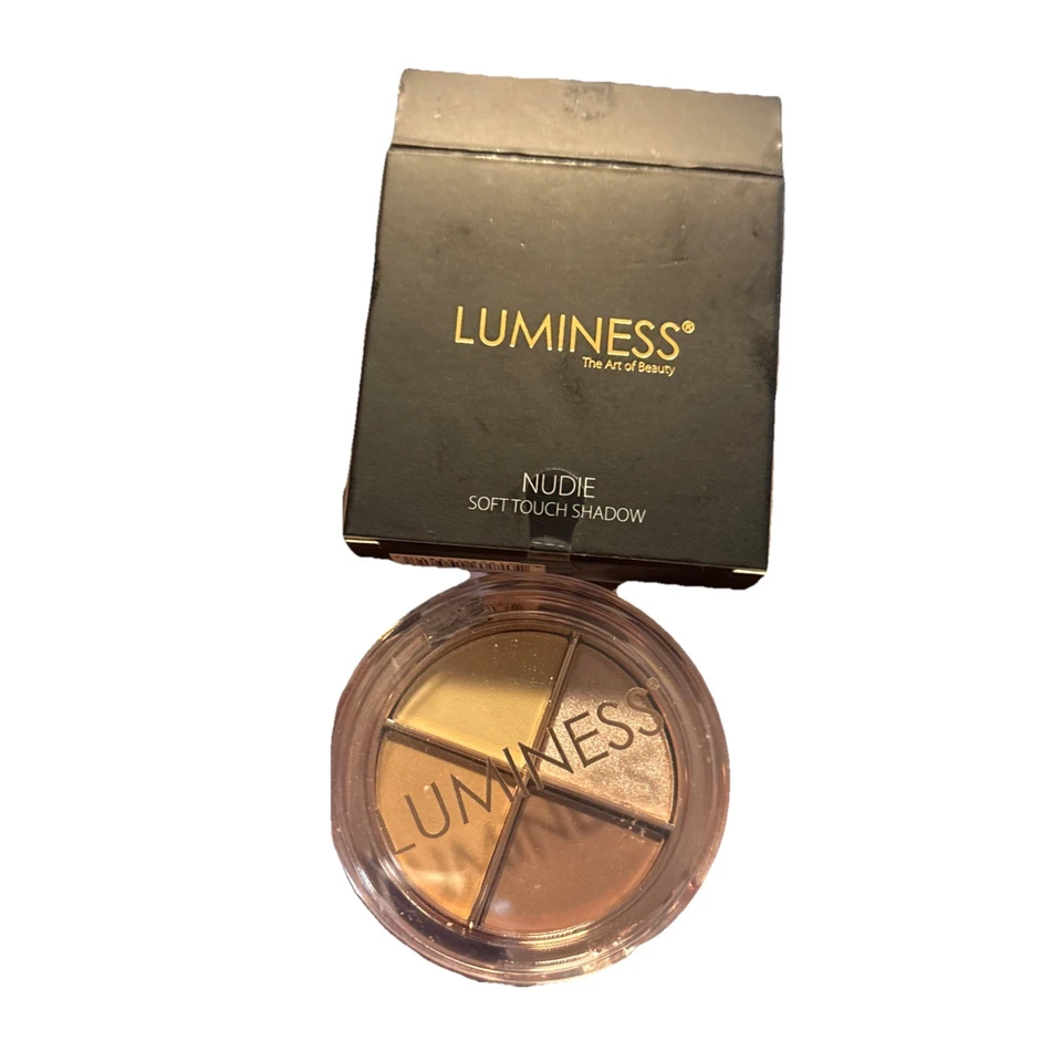 Paleta de sombras de ojos Luminess The Art of Beauty Nudie Soft Touch cuádruple 0,32 oz ¡LEER!! Foto 1 de 1