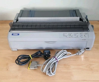 Epson FX-2190 2x9-Pin Wide Carriage Dot Matrix Printer USB/Parallel UNTESTED - Image 1 of 4