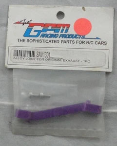 Purple Anodized Aluminum Joint For Original Exhaust fits HPI Savage SAV1301 GPM - Picture 1 of 1