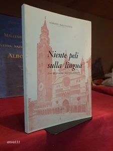Alberto Malcalzato - NIENTE PELI SULLA LINGUA - 1976 ( dedica autografa ) - Imagen 1 de 5