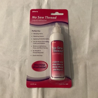 Allary No Sew Thread Liquid (1.25 oz) Style #880 - Image 1 of 2