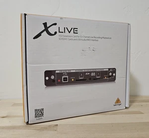 Behringer X-LIVE X32 Expansion Card for 32-Channel SD/SDHC Cards & USB - New - Picture 1 of 5