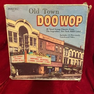 Old Town Doo Wop Box Set-Various-Compilation 3 LPs-VG+ Vinyl Album 00083- - Picture 1 of 9