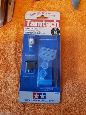 Tamiya Tamtech RC System Crystal Set TX Rx  - No 1107 - New -  JT25 - Image 1 of 4