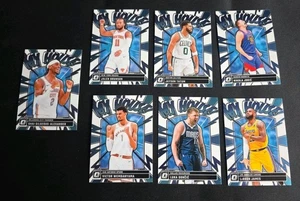 2025 Donruss Optic Basketball 7 Card Lot My House Insert SGA Wemby Lebron Luka - Picture 1 of 16