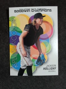 2023 Upper Deck Goodwin Champions Jackson Holliday Splash of Color #119 Orioles - Bild 1 von 2
