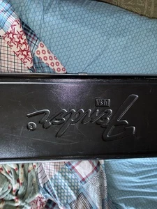 anni 80? anni 90? Custodia in plastica rigida per chitarra Fender Stratocaster USA - Foto 1 di 19