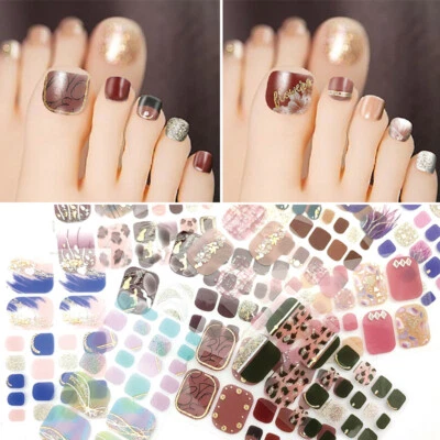 Aufkleber Aufkleber Umhüllt Nail Art Self-Stick Frauen Mode Mode Sommer = / - Bild 1 von 4