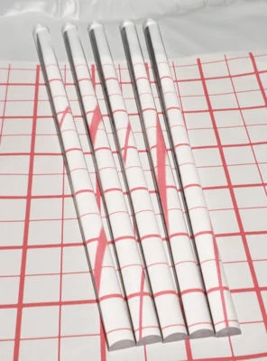 5 Pc 1/2” DIAMETER HALF (1/2) ROUND 12” LONG CLEAR ACRYLIC PLEXIGLASS LUCITE ROD - Image 1 of 4