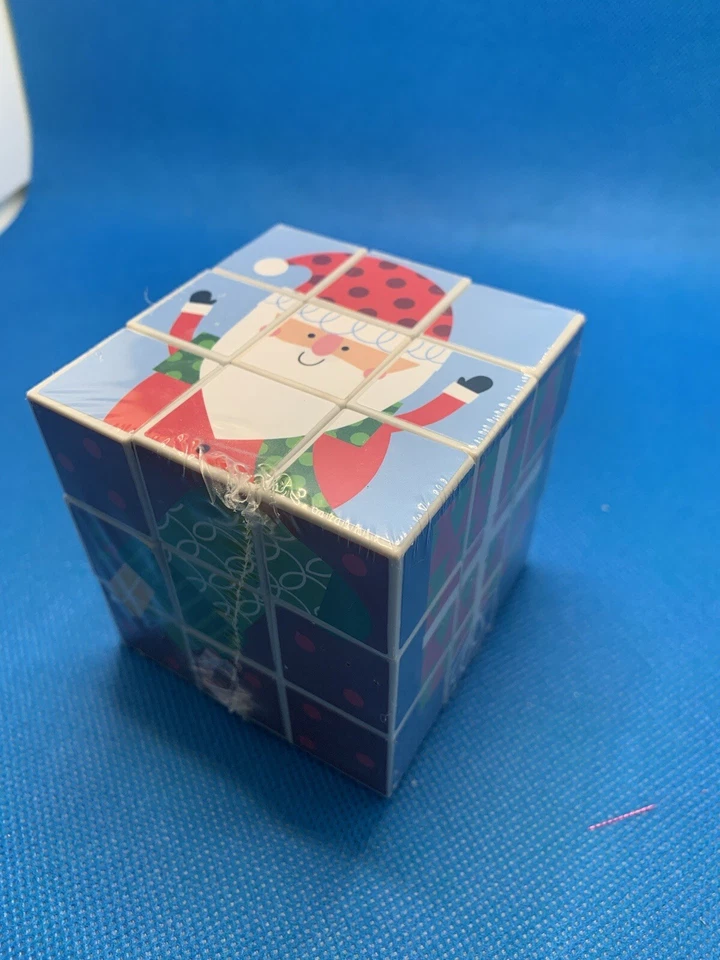 Greenbrier 3d Snowman Holiday Christmas Puzzle Cube -