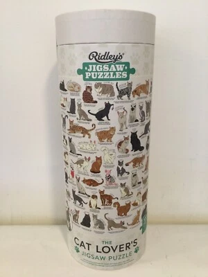 Ridley’s Games The Cat Lover’s 1000 Piece Jigsaw Puzzle - NEW & SEALED - Image 1 of 4