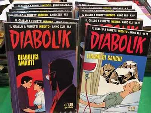 DIABOLIK Jahr XLII (42) 1 bis 12 ASTORINA - JAHR 2003 komplett - Bild 1 von 3