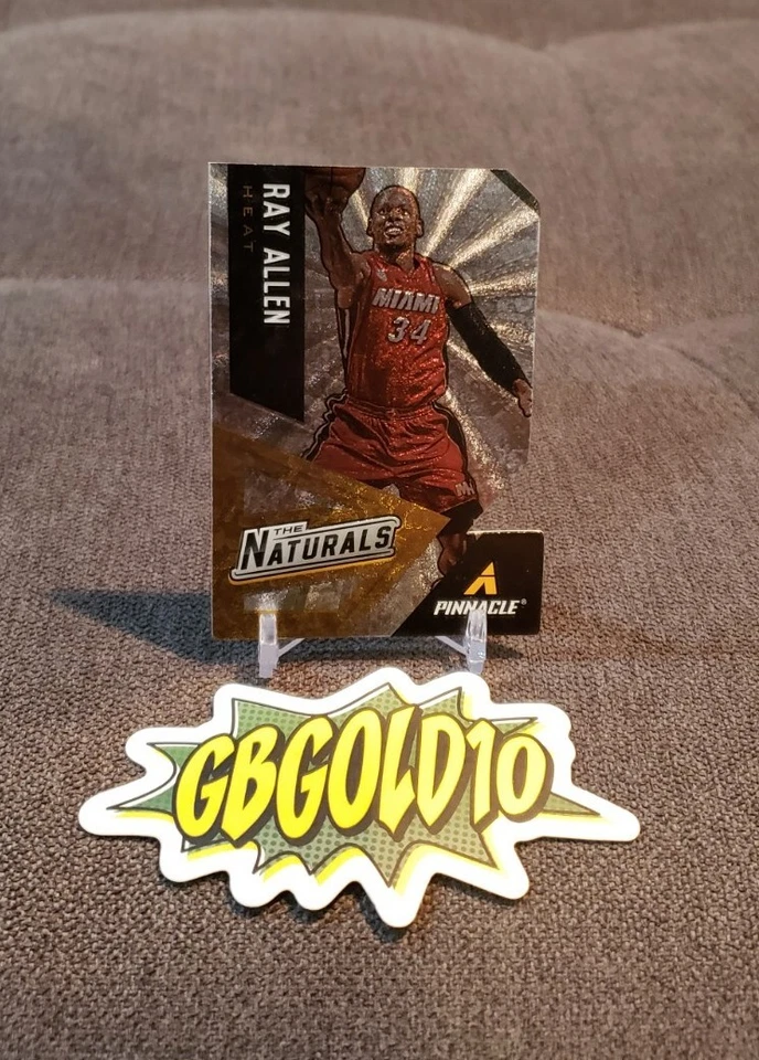 2013-14 Panini Pinnacle - The Naturals Die-Cut #19 Ray Allen/99 Foto 1 de 3
