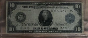 US 1914 $10 FRN Philadelphia note - Picture 1 of 6