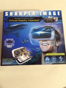 Sharper Images Smartphone 360 Virtual Reality Headset Retails $60.00 - Picture 1 of 9
