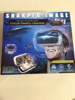 Sharper Images Smartphone 360 Virtual Reality Headset Retails $60.00 - Image 1 of 4
