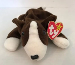 Ty beanie Baby Bruno The Dog #4183 1997 *Retired Rare Vintage Collectable!!! - Picture 1 of 12