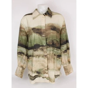 Camisa Mujer Próxima Talla 10 UK Blusa Colorida Ligera Boho Artículo - Imagen 1 de 10