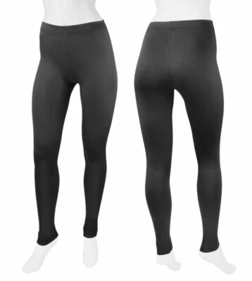 Aero Tech Women's USA Classic Black Spandex UNPADDED Workout Tights - Image 1 of 4