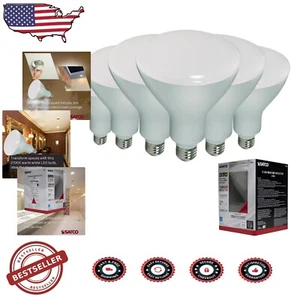 Dimmable BR40 LED Bulb 11.5W - 2700K Warm White, 940 Lumens, Safe for Damp Areas - Picture 1 of 10